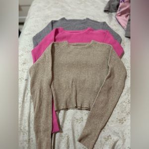 SHEIN long sleeve shirts